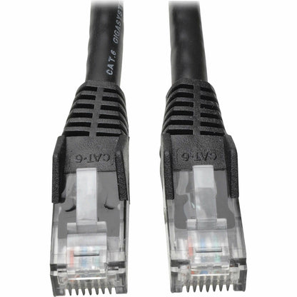 Main Image for Eaton Tripp Lite Series Cat6 Gigabit Snagless Molded (UTP) Ethernet Cable (RJ45 M/M), PoE, Black, 7 ft. (2.13 m)