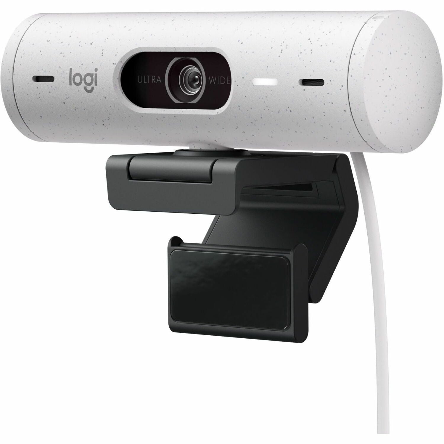 Main Image for Logitech Brio 500 Full HD webcam, auto framing, noise-reducing mics, privacy shutter, streaming & video calling, Off-white
