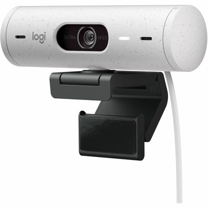 Main Image for Logitech Brio 500 Full HD webcam, auto framing, noise-reducing mics, privacy shutter, streaming & video calling, Off-white
