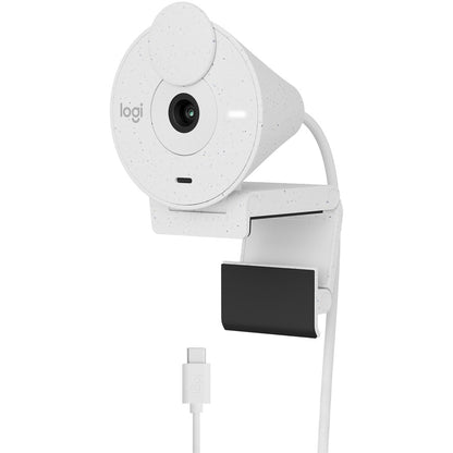 Alternate-Image5 Image for Logitech BRIO Webcam - 2 Megapixel - 30 fps - Off White - USB Type C - Retail