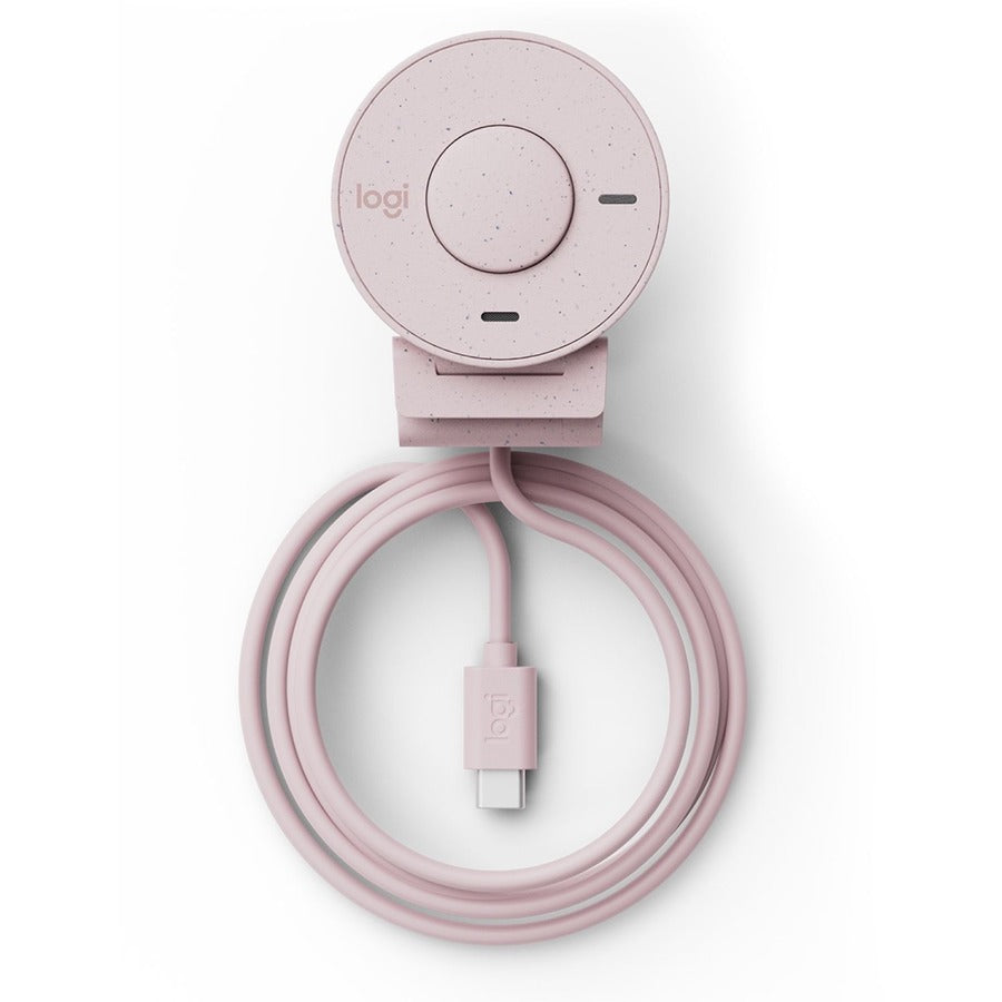 Alternate-Image8 Image for Logitech BRIO 300 Webcam - 2 Megapixel - 30 fps - Rose - USB Type C - Retail