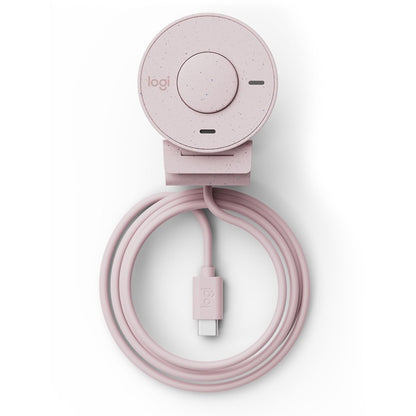 Alternate-Image8 Image for Logitech BRIO 300 Webcam - 2 Megapixel - 30 fps - Rose - USB Type C - Retail