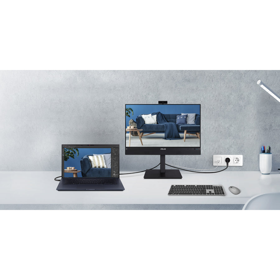 Life-Style Image for Asus BE24ECSNK 24" Class Webcam Full HD LCD Monitor - 16:9