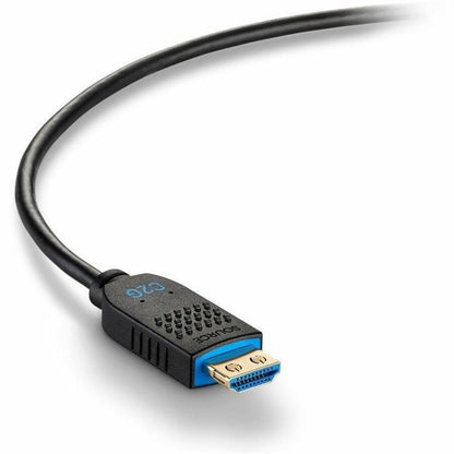 Main Image for C2G 75ft Performance Series High Speed HDMI Cable - Active Optical Cable - Plenum Rated - 4K 60Hz - M/M - Black