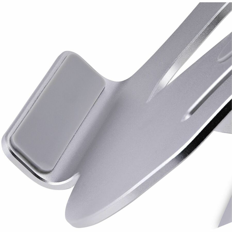 Alternate-Image3 Image for StarTech.com Laptop Stand for Desk, Ergonomic Laptop Stand Adjustable Height, Aluminum, Up to 22lb/10kg, Foldable Notebook Riser/Lift