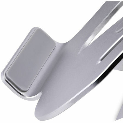 Alternate-Image3 Image for StarTech.com Laptop Stand for Desk, Ergonomic Laptop Stand Adjustable Height, Aluminum, Up to 22lb/10kg, Foldable Notebook Riser/Lift