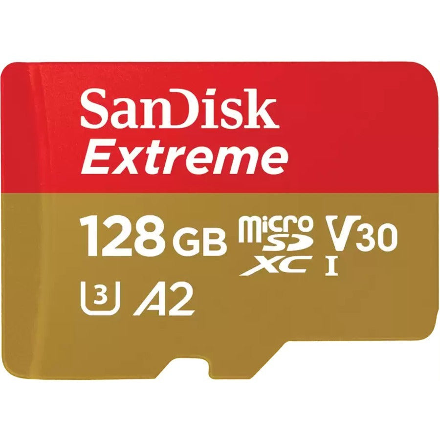 Main Image for SanDisk Extreme 128 GB Class 3/UHS-I (U3) V30 microSDXC