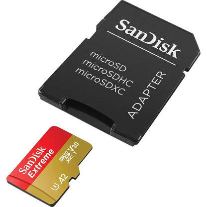 Alternate-Image1 Image for SanDisk Extreme 128 GB Class 3/UHS-I (U3) V30 microSDXC