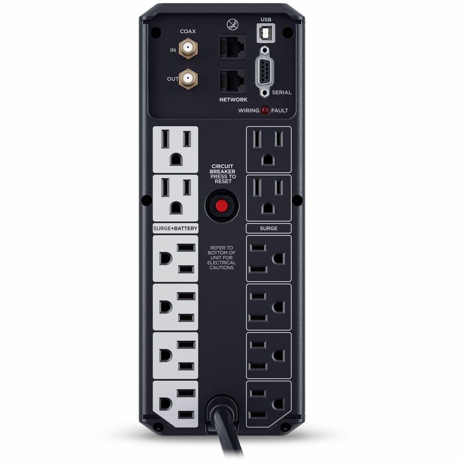 Alternate-Image1 Image for CyberPower CP1500AVRLCD3 Intelligent LCD UPS Systems