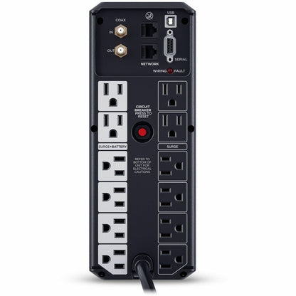 Alternate-Image1 Image for CyberPower CP1500AVRLCD3 Intelligent LCD UPS Systems