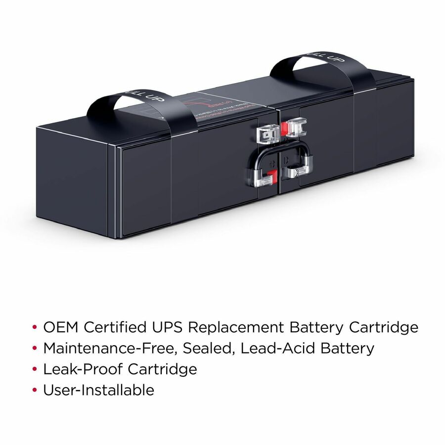 Alternate-Image1 Image for CyberPower RB1290X2E Replacement Battery Cartridge