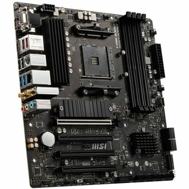 Main Image for MSI B550M-VC WIFI Gaming Desktop Motherboard - AMD B550 Chipset - Socket AM4 - Micro ATX