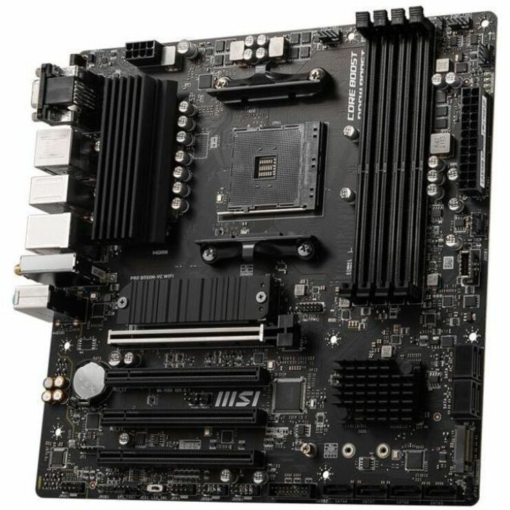 Alternate-Image3 Image for MSI B550M-VC WIFI Gaming Desktop Motherboard - AMD B550 Chipset - Socket AM4 - Micro ATX