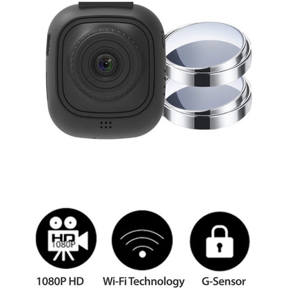 Alternate-Image5 Image for myGEKOgear by Adesso Orbit 132 Full HD 1080p Wi-Fi Dash Cam with Blind Spot Mirrors and 8GB MicroSD Card