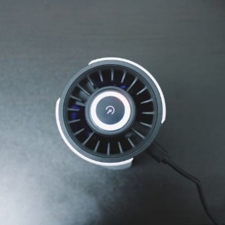 Alternate-Image5 Image for myGEKOgear by Adesso Cyclone O2 Mini HEPA 13 Carbon Filter Air Purifier, Essential Oil, Air Quality Sensor