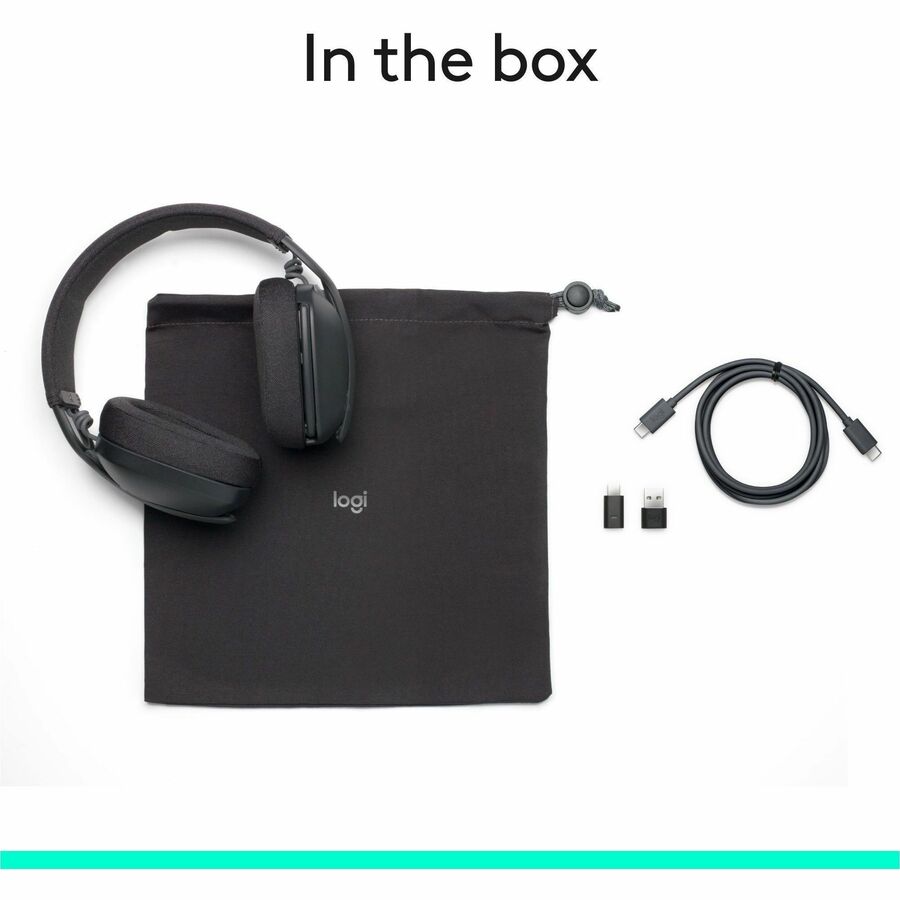Alternate-Image8 Image for Logitech Zone Vibe Wireless Bluetooth&reg; headphones with USB receiver and noise-canceling mic