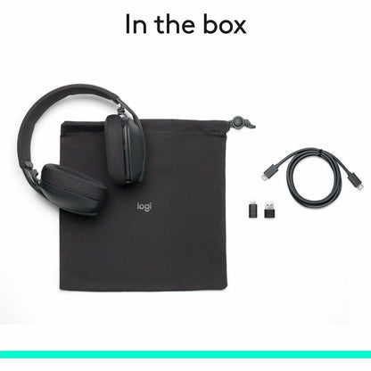 Alternate-Image8 Image for Logitech Zone Vibe Wireless Bluetooth&reg; headphones with USB receiver and noise-canceling mic