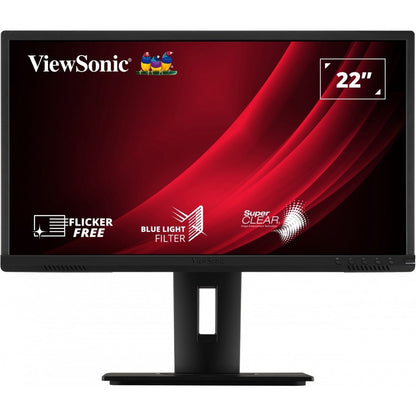 Alternate-Image10 Image for ViewSonic VG2240 22 Inch 1080p Ergonomic Monitor with Integrate USB Hub, HDMI, DisplayPort, VGA Inputs for Home and Office