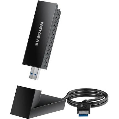 Left Image for Netgear Nighthawk A8000 IEEE 802.11ax Tri Band Wi-Fi Adapter for Computer, Notebook