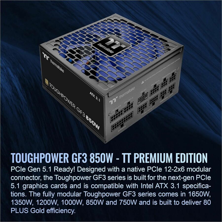 Alternate-Image1 Image for Thermaltake Toughpower GF3 850W Gold - TT Premium Edition