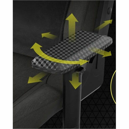 Alternate-Image2 Image for Corsair T3 RUSH Fabric Gaming Chair (2023) - Charcoal