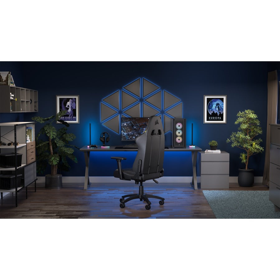 Alternate-Image9 Image for Corsair TC100 RELAXED Gaming Chair - Leatherette