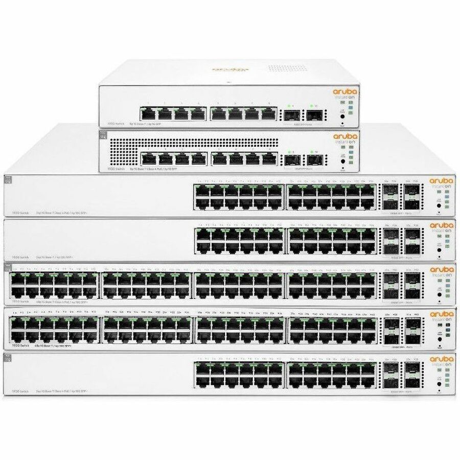 Alternate-Image3 Image for HPE Instant On 1930 24G Class4 PoE 4SFP/SFP+ 195W Switch