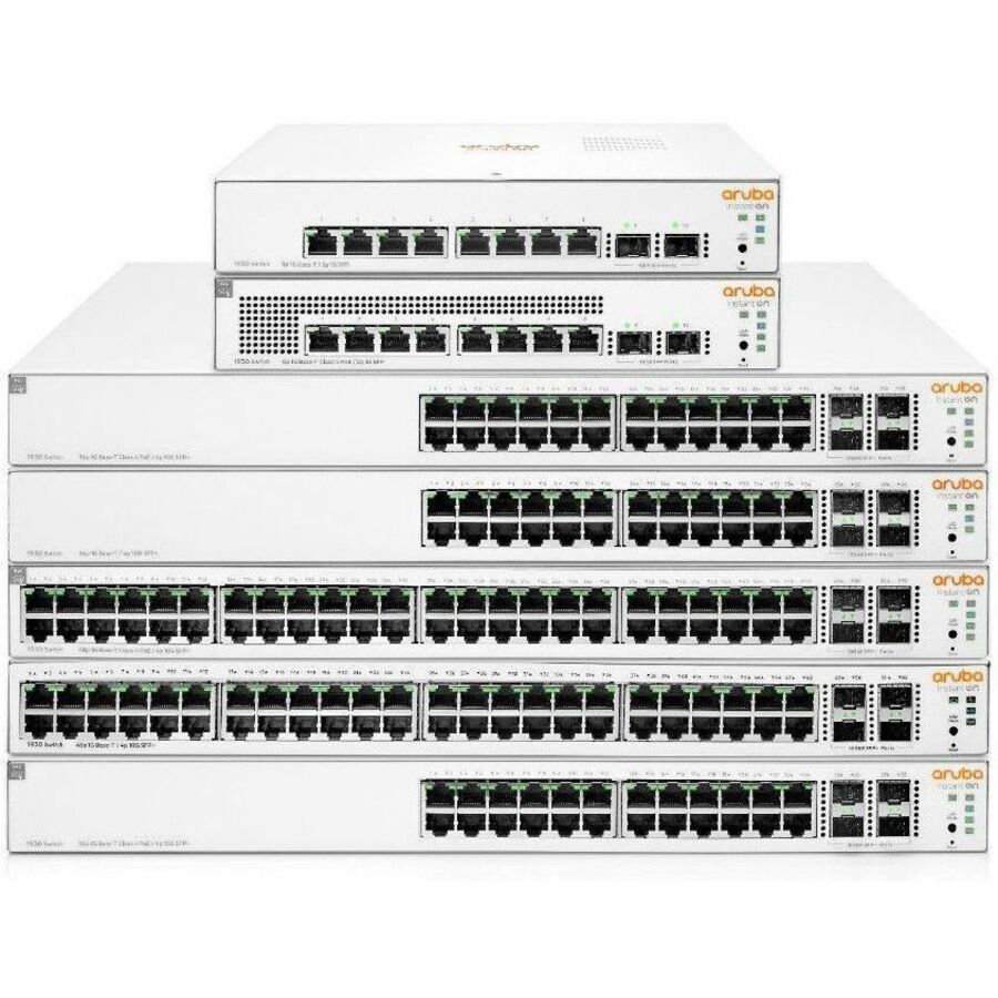 Alternate-Image3 Image for HPE Instant On 1930 24G Class4 PoE 4SFP/SFP+ 370W Switch
