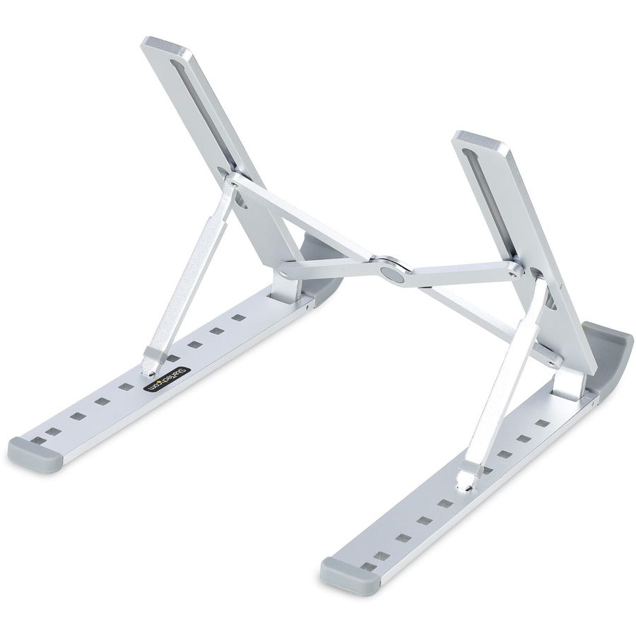 Right Image for StarTech Foldable Laptop Riser Stand, Portable Height Adjustable Ergonomic Laptop Stand, Tilt/Raised/Angled Laptop/Tablet Stand