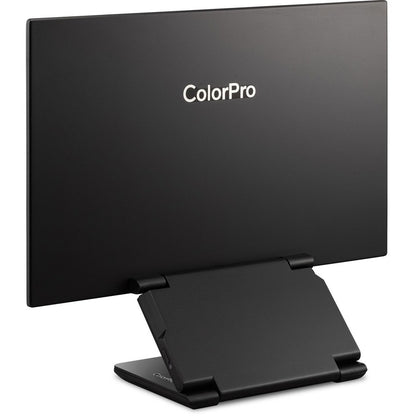 Alternate-Image1 Image for ViewSonic VP16-OLED 15.6 Inch 1080p Portable OLED Monitor with 2 Way Powered 40W USB C, Pantone Validated, Factory Calibrated, Built in Ergonomic Stand with Protective Cover