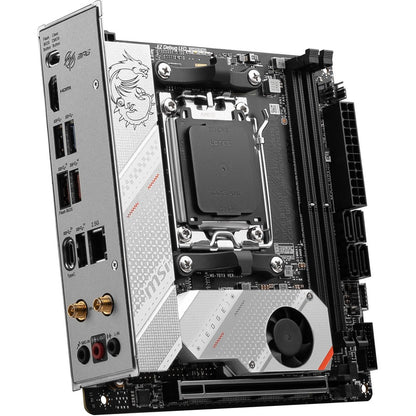 Alternate-Image4 Image for MSI MPG B650I EDGE WIFI Gaming Desktop Motherboard - AMD B650 Chipset - Socket AM5 - Mini ITX