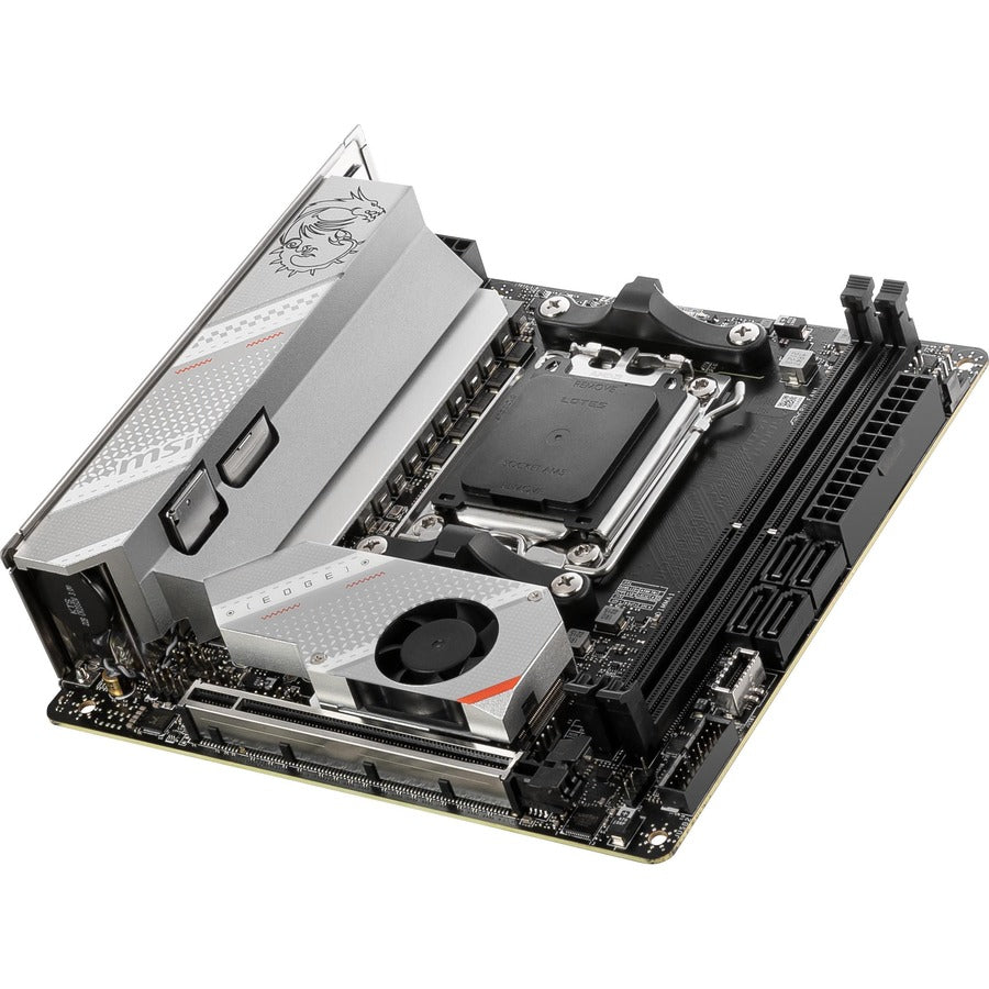 Alternate-Image2 Image for MSI MPG B650I EDGE WIFI Gaming Desktop Motherboard - AMD B650 Chipset - Socket AM5 - Mini ITX