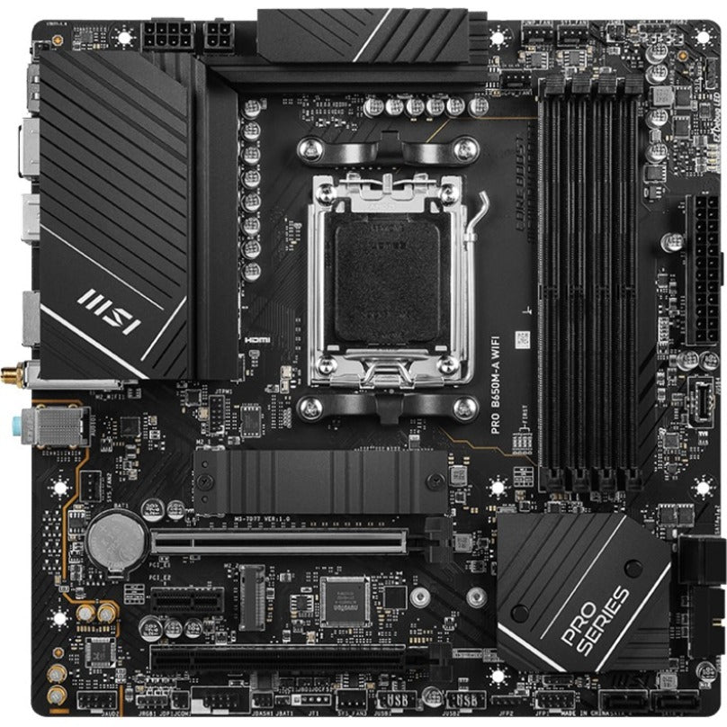 Alternate-Image1 Image for MSI MAG B650 TOMAHAWK WIFI Gaming Desktop Motherboard - AMD B650 Chipset - Socket AM5 - ATX