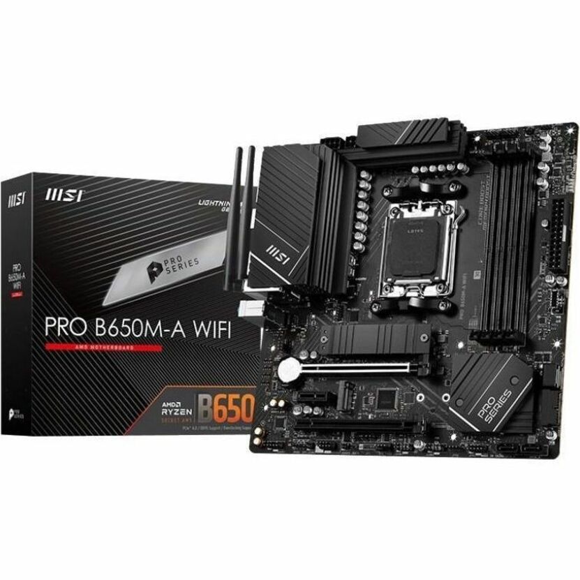 Alternate-Image3 Image for MSI MAG B650 TOMAHAWK WIFI Gaming Desktop Motherboard - AMD B650 Chipset - Socket AM5 - ATX