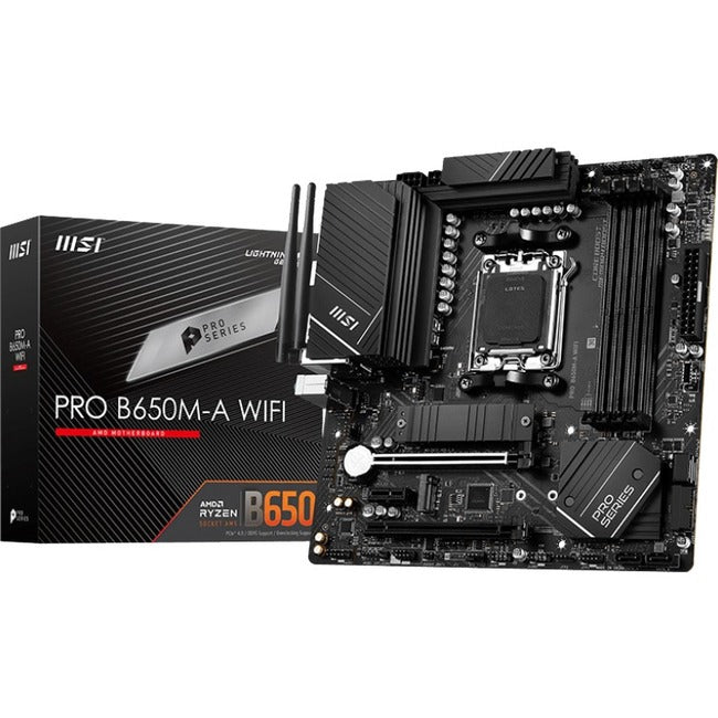 Main Image for MSI MAG B650 TOMAHAWK WIFI Gaming Desktop Motherboard - AMD B650 Chipset - Socket AM5 - ATX