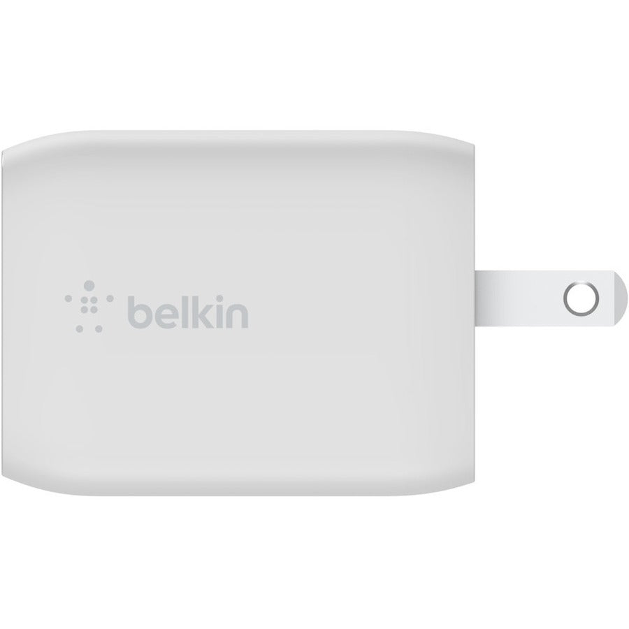 Alternate-Image3 Image for Belkin BoostCharge Pro Dual USB-C GaN Wall Charger with PPS 65W Laptop Chromebook Charging - Power Adapter