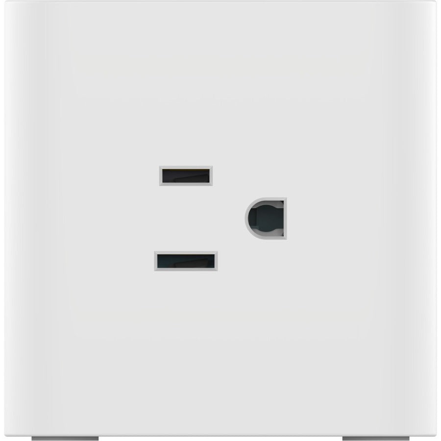 Alternate-Image2 Image for Belkin 3-Outlet Power Cube with 5-Foot Cord and USB-A Ports