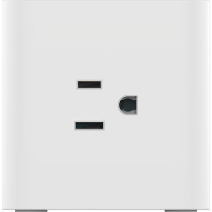 Alternate-Image2 Image for Belkin 3-Outlet Power Cube with 5-Foot Cord and USB-A Ports