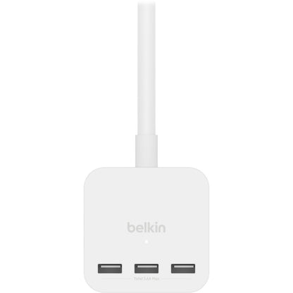 Alternate-Image1 Image for Belkin 3-Outlet Power Cube with 5-Foot Cord and USB-A Ports