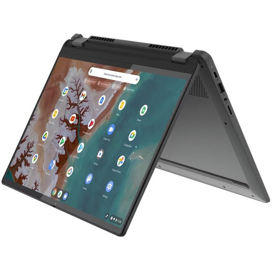 Main Image for Lenovo Flex5 Chrome 14IAU 83AJ0000UX 14" Touchscreen Convertible 2 in 1 Chromebook - WUXGA - 60 Hz - Intel Core i5 12th Gen i5-1235U - 8 GB - 256 GB SSD - English (US) Keyboard - Storm Gray