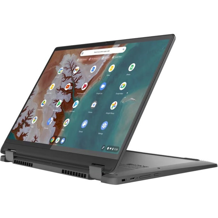 Alternate-Image2 Image for Lenovo Flex5 Chrome 14IAU 83AJ0000UX 14" Touchscreen Convertible 2 in 1 Chromebook - WUXGA - 60 Hz - Intel Core i5 12th Gen i5-1235U - 8 GB - 256 GB SSD - English (US) Keyboard - Storm Gray