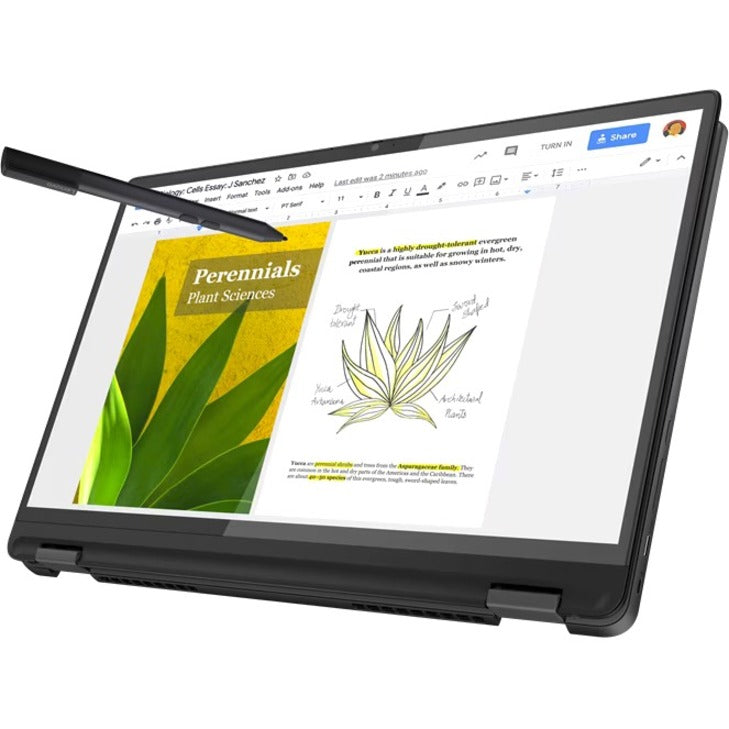 Alternate-Image10 Image for Lenovo Flex5 Chrome 14IAU 83AJ0000UX 14" Touchscreen Convertible 2 in 1 Chromebook - WUXGA - 60 Hz - Intel Core i5 12th Gen i5-1235U - 8 GB - 256 GB SSD - English (US) Keyboard - Storm Gray