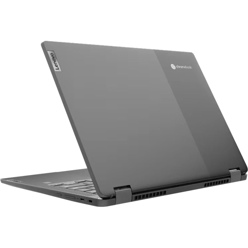 Rear Image for Lenovo Flex5 Chrome 14IAU 83AJ0000UX 14" Touchscreen Convertible 2 in 1 Chromebook - WUXGA - 60 Hz - Intel Core i5 12th Gen i5-1235U - 8 GB - 256 GB SSD - English (US) Keyboard - Storm Gray