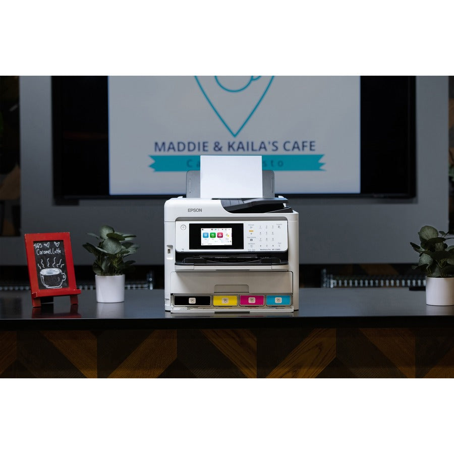 Alternate-Image5 Image for Epson WorkForce Pro WF-C5890 Wireless Inkjet Multifunction Printer - Color