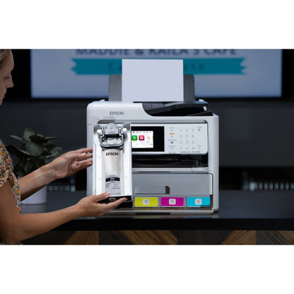 Alternate-Image4 Image for Epson WorkForce Pro WF-C5890 Wireless Inkjet Multifunction Printer - Color