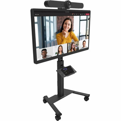 Right Image for Kanto Rolling AV Cart Compatible with All-in-One Video Conferencing Systems