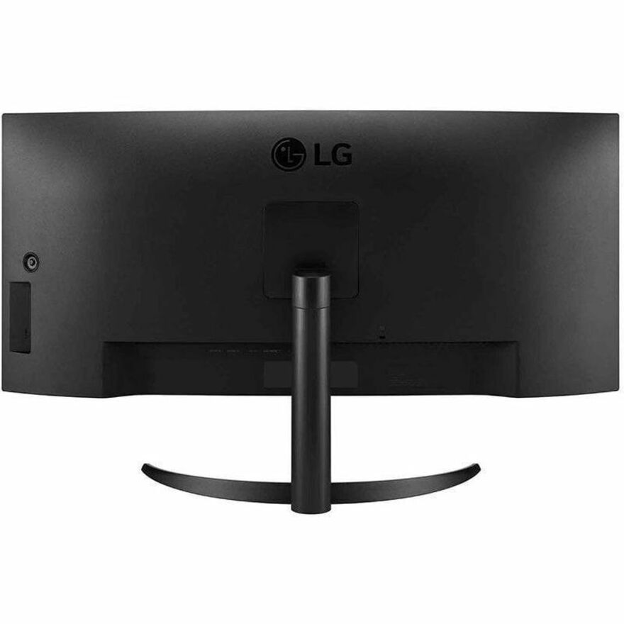 Rear Image for LG 34BQ60QC-B 34" Class Curved Screen LCD Monitor - 21:9 - Textured Black