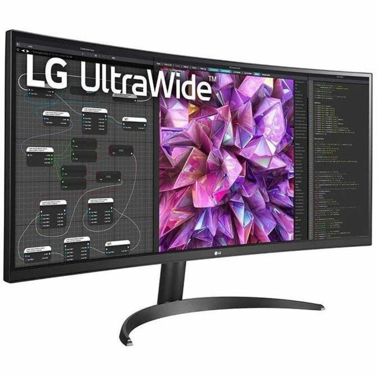 Right Image for LG 34BQ60QC-B 34" Class Curved Screen LCD Monitor - 21:9 - Textured Black