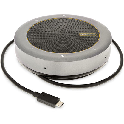 Main Image for StarTech.com USB-C Speakerphone Docking Station, Mini Portable Conference Speaker/Audio Dock, VGA/4K HDMI, USB Hub, Teams/Zoom/Softphone