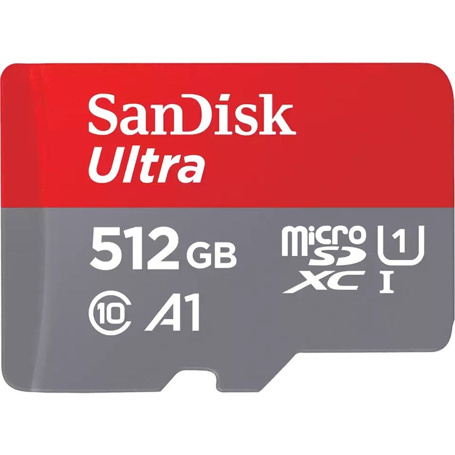 Main Image for SanDisk Ultra 512 GB Class 10/UHS-I (U1) microSDXC - 1